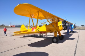 Stearman piloted by HSW member Stephen Beal.
