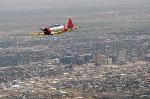 101 returns to Midland after the Sweetwater fly-in.